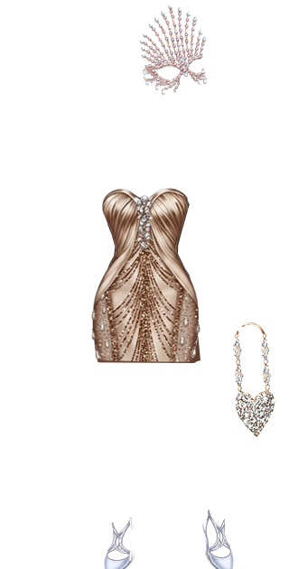 Opulence dress by Nena