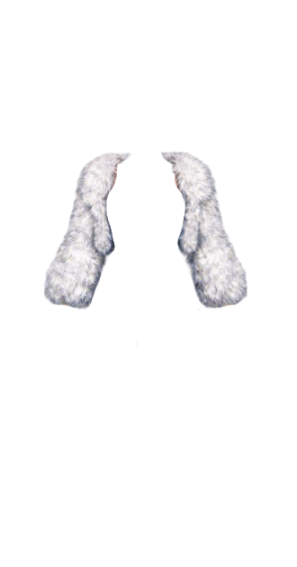 Samantha White Fur Coat