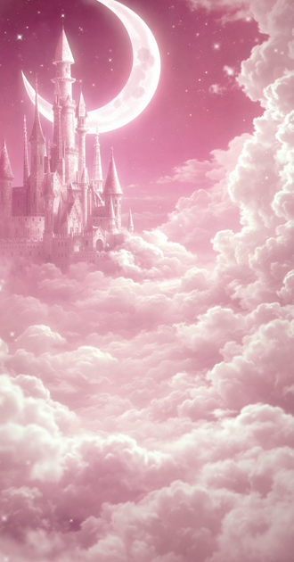 Pink Cloud Castle BG