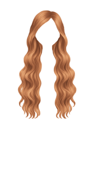 Ginger waves hair