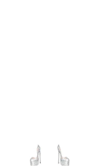 Sia Silver High Heels