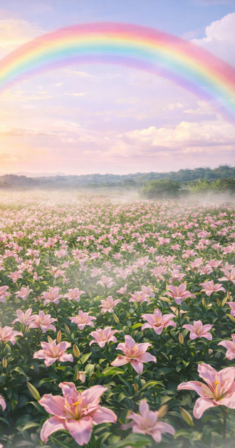 Rainbow Field BG