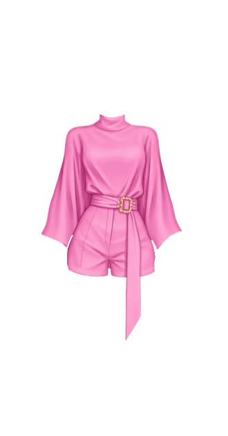 Sery Pink Playsuit