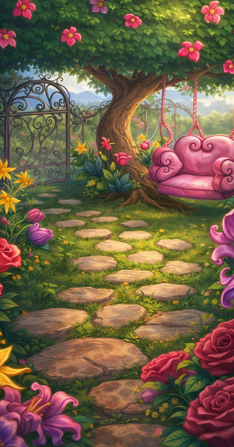 Enchanted Rose Garden