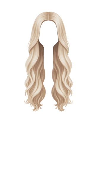 Wavy blonde hair 2.1