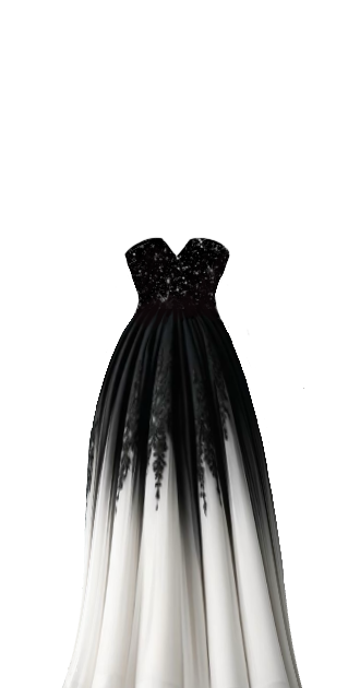 Black and White Dress