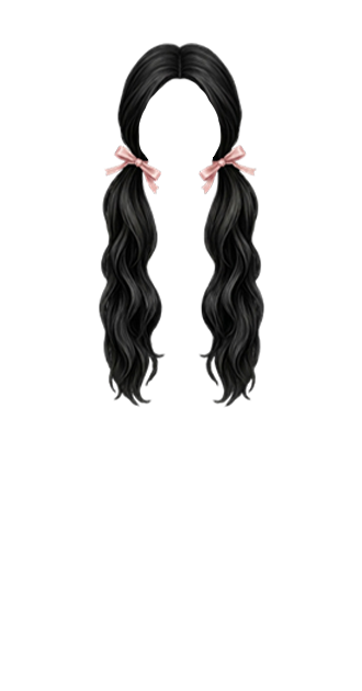 Silk Ribbon Pigtails