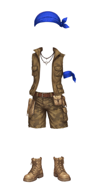 Ian Blue Outcasted Outfit