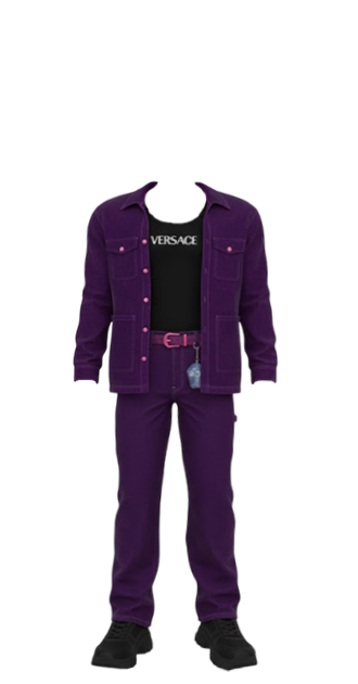 Versace in Purple