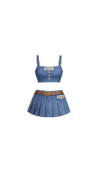 Miu Denim Set