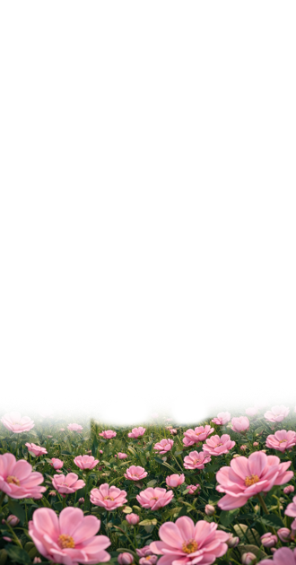 Field of Pink Flowers FG