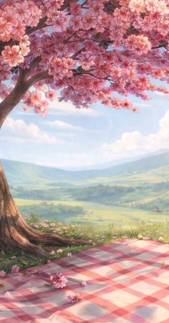 Cherry Blossom Picnic