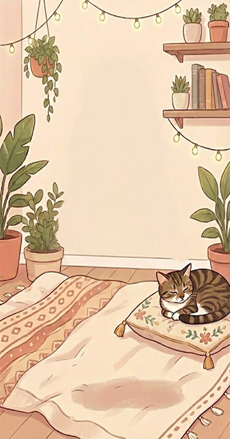 Katheryn's Cat Background