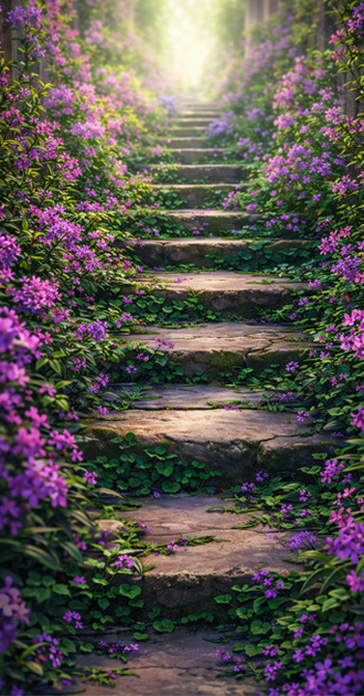 Lavender Steps