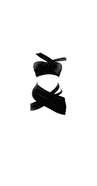 Anouk Black Velvet Dress