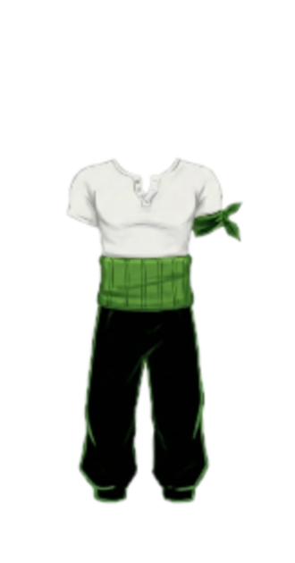 Zoro Outfit: East Blue