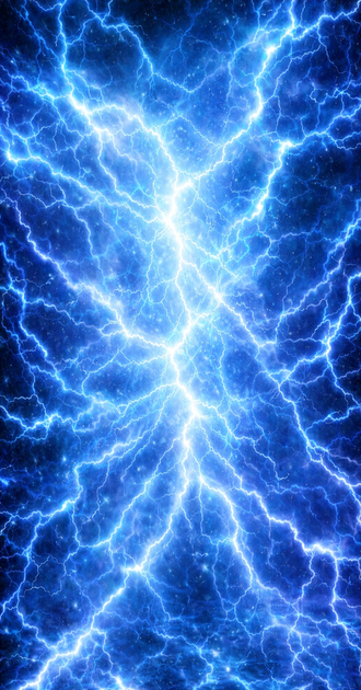 Blue lightening background