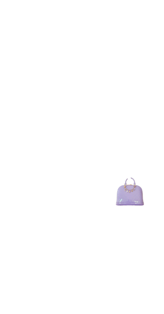 Lilac Shimmer Bag