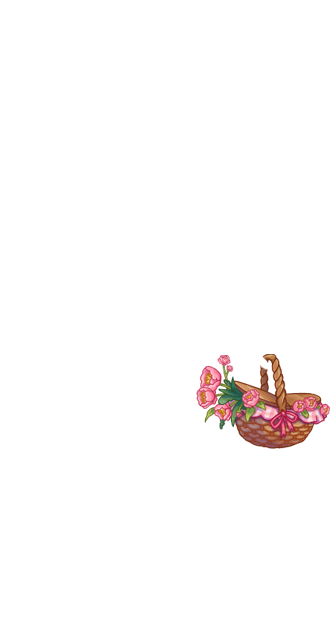 Flower Picnic Basket