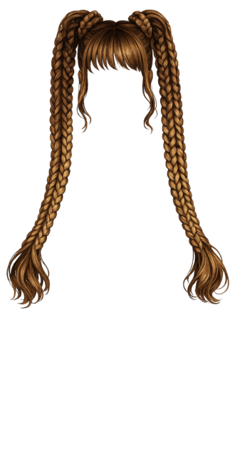 Baddie Twin Braids
