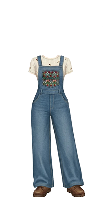 Taylor Swift Opalite Video Overalls