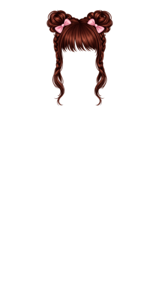 Brown with pink bows