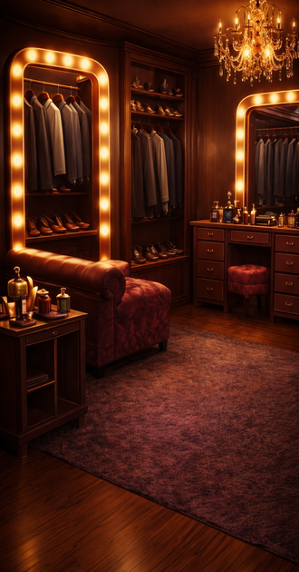 Men’s closet