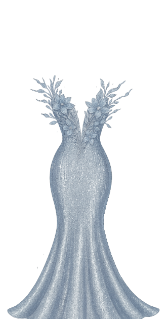 Silver Frost Gown