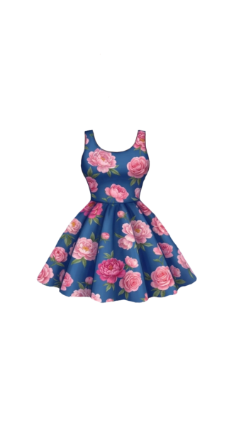 Cute flower dress