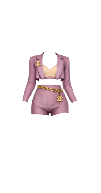 Viva Chanel Purple Set